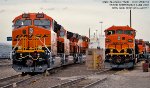 BNSF 3655 and 1413